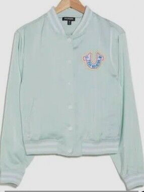 NWT True Religion Varsity Jacket Size Large